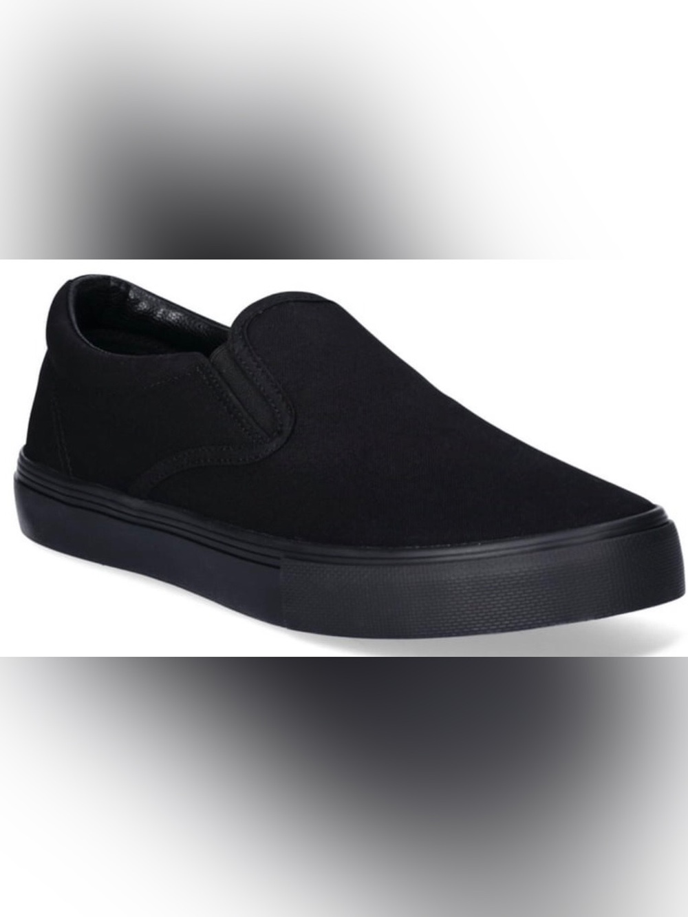 No Boundaries Men’s Clinton Slip on Casual Sneakers